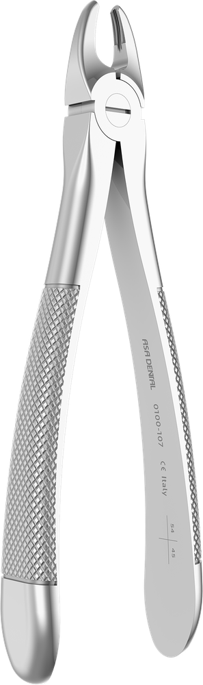 OK-Eckzähne - 16,6 cm - mit geriffelten Spitzen 0100-107 – ASA Dental S.p.A. Uninominale, Extraktionszangen Oberkiefer