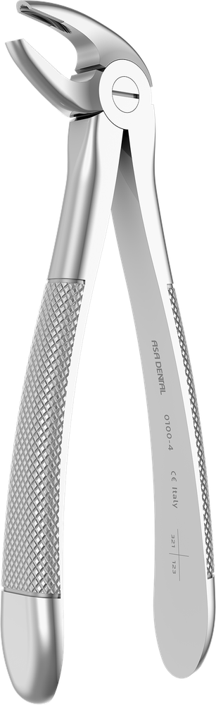 UK-Frontzähne - 14 ± 0.2 cm - mit geriffelten Spitzen 0100-4