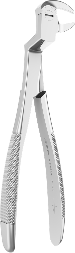 OK-Weisheitszähne links - 17,5 cm 0100-86/L – ASA Dental S.p.A. Uninominale, Extraktionszangen Unterkiefer