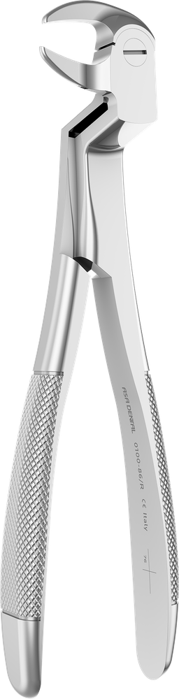 UK-Weisheitszähne rechts - 17,5 cm 0100-86/R – ASA Dental S.p.A. Uninominale, Extraktionszangen Oberkiefer