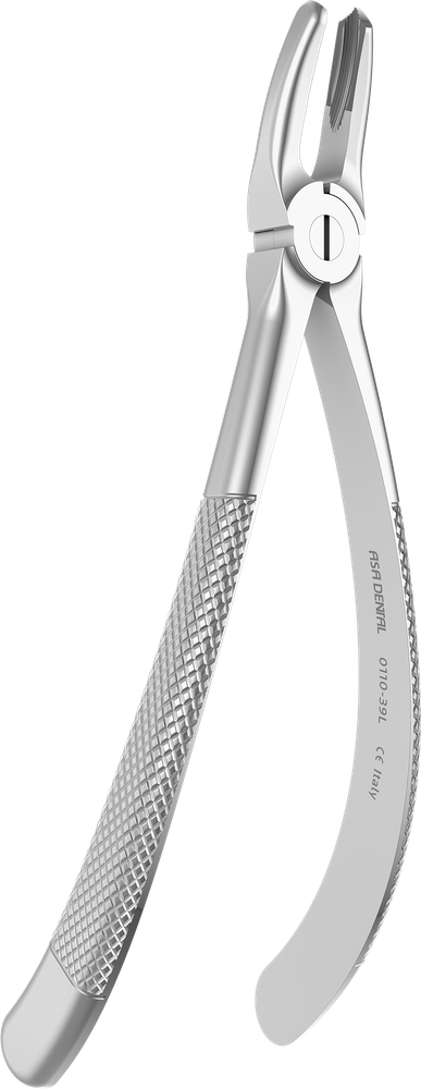 OK-Molaren links - 15 cm - mit geriffelten Spitzen 0110-39L – ASA Dental S.p.A. Uninominale, Extraktionszangen Oberkiefer