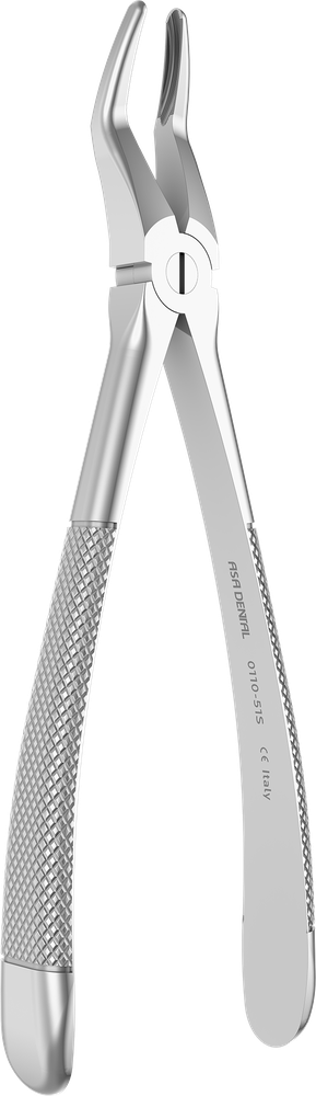 OK-Wurzel - 16,1 cm - mit geriffelten Spitzen 0110-51S – ASA Dental S.p.A. Uninominale, Extraktionszangen Oberkiefer