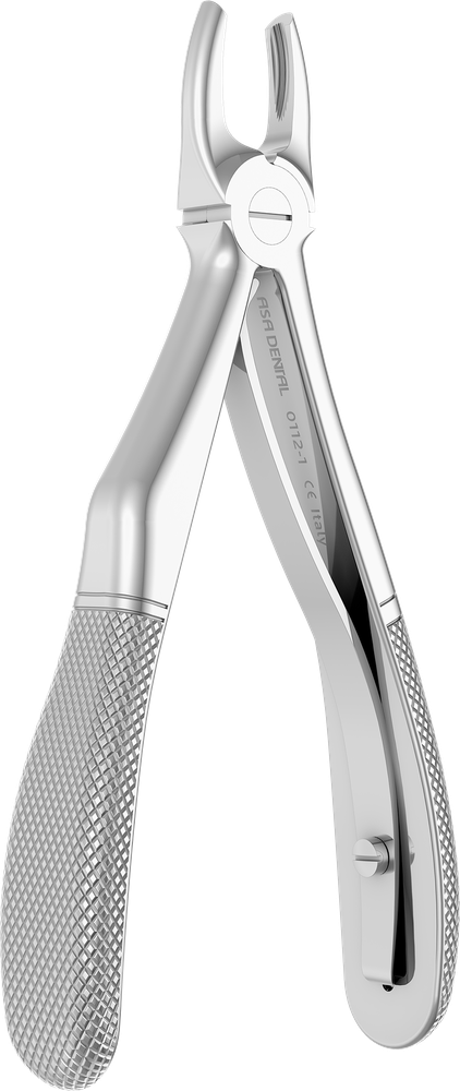 OK-Frontzähne - 12 ± 0.1 cm - mit geriffelten Spitzen 0112-1 – ASA Dental S.p.A. Uninominale, Kinderzahnzangen