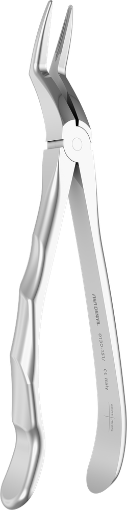 OK-Wurzel - 19 cm - mit geriffelten Spitzen 0130-151/ – ASA Dental S.p.A. Uninominale, Extraktionszangen Oberkiefer