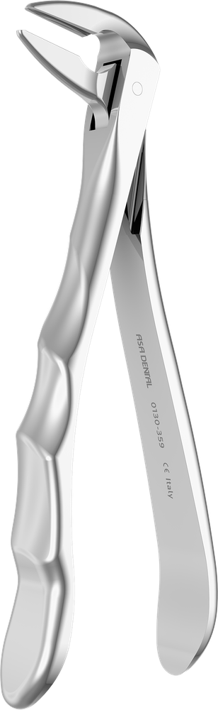 UK-Wurzel - 15,8 cm - mit geriffelten Spitzen 0130-359 – ASA Dental S.p.A. Uninominale, Extraktionszangen Oberkiefer