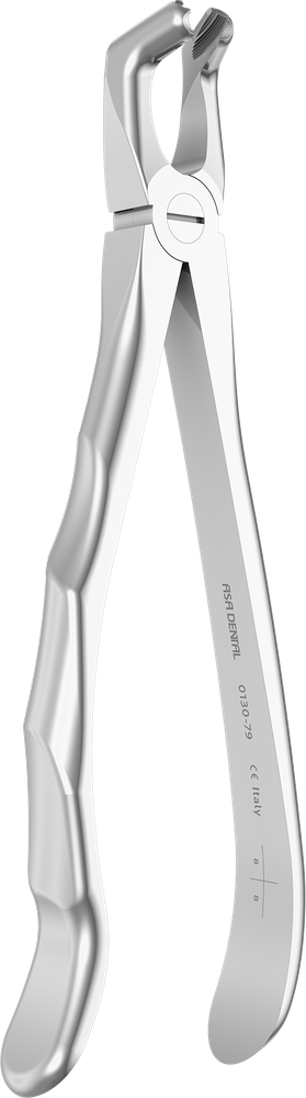 UK-Weisheitszähne - 17 cm - mit geriffelten Spitzen 0130-79