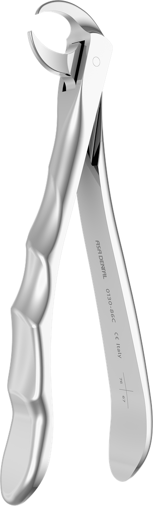 UK-Molaren - 15 cm - mit geriffelten Spitzen 0130-86C – ASA Dental S.p.A. Uninominale, Extraktionszangen Unterkiefer