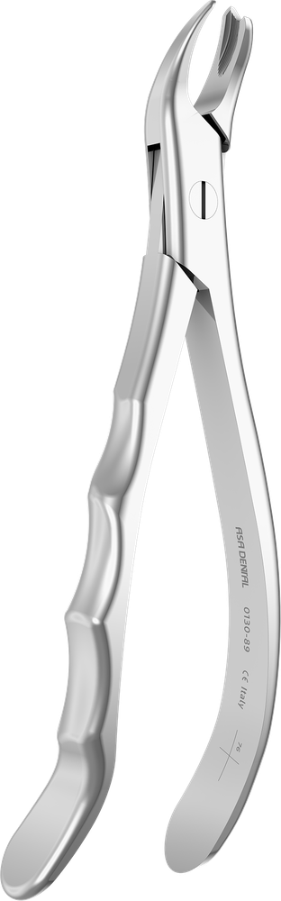 OK-Molaren rechts - 17.5 ± 0.2 cm - mit geriffelten Spitzen 0130-89 – ASA Dental S.p.A. Uninominale, Extraktionszangen Oberkiefer