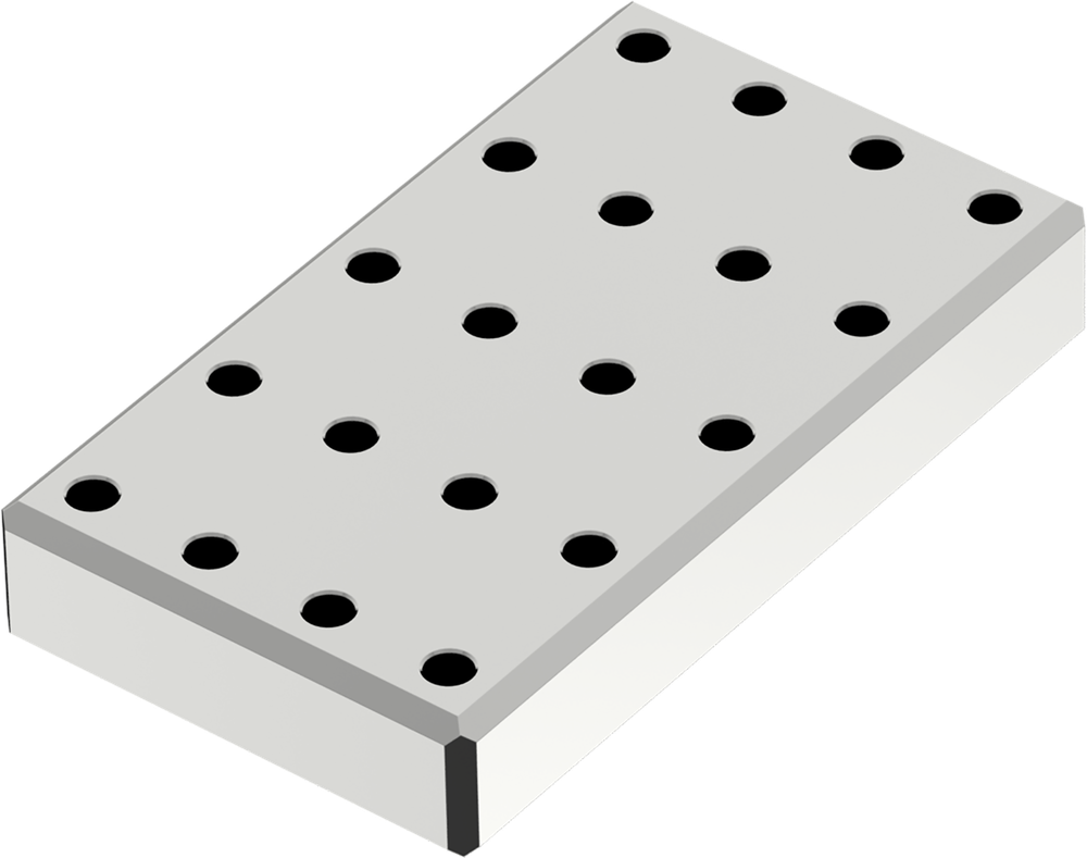 Syndesmotom-Spitzenständer für 20 Spitzen - 70x40x12 mm 0297-1 – ASA Dental S.p.A. Uninominale, Sonstige chirurgische Instrumente