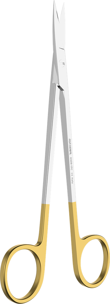 Zahnfleischscheren - gerade - 16 cm 0309-1TC – ASA Dental S.p.A. Uninominale, Gingivektomiemesser - Zahnfleischscheren