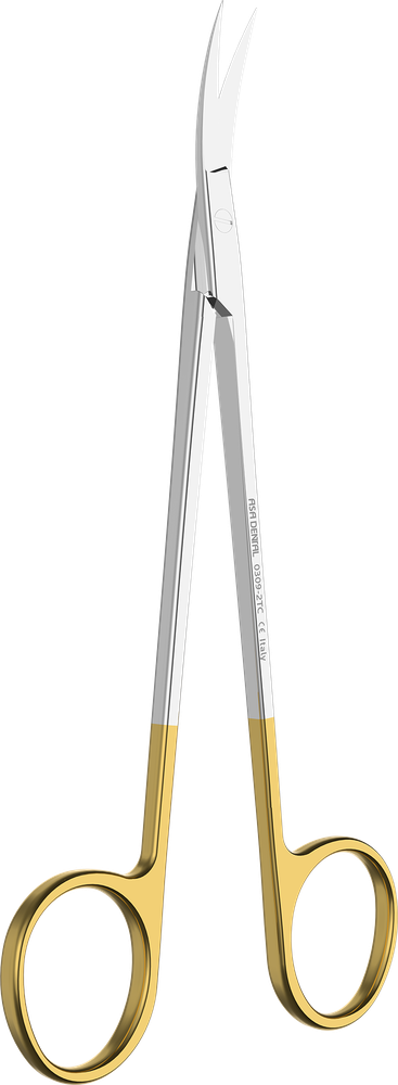 Zahnfleischscheren - gebogen - 16 cm 0309-2TC