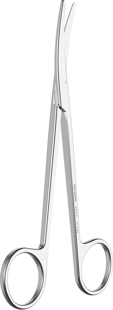 Präparierscheren - gebogen - 14,5 cm 0322-2 – ASA Dental S.p.A. Uninominale, Sonstige chirurgische Instrumente