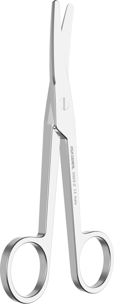 Fadenscheren - gebogen - 14,5 cm 0325-2 – ASA Dental S.p.A. Uninominale, Sonstige chirurgische Instrumente