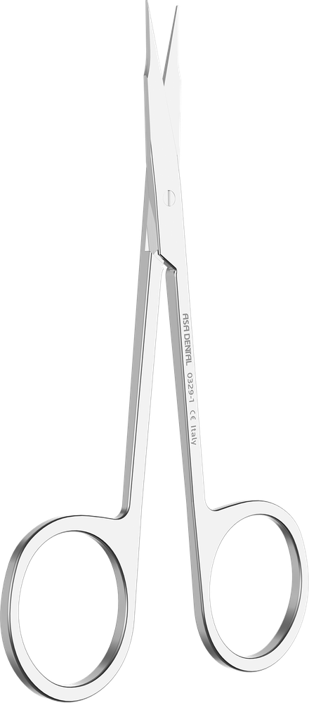 Präparierscheren - abgerundete gerade Schnabelspitzen - 11,5 cm 0329-1 – ASA Dental S.p.A. Uninominale, Sonstige chirurgische Instrumente