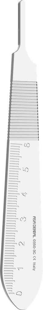 0350-3G – ASA Dental S.p.A. Uninominale, Skalpelle und Zubehör