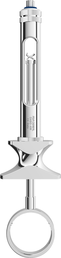 Zahnspritzen - Korkenzieherspitze 0480-4W – ASA Dental S.p.A. Uninominale, Wasserspritzen