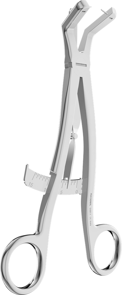 Knochenmesszange - 17,5 cm 0491-1 – ASA Dental S.p.A. Uninominale, Systemunabhängige Instrumente und Zubehör