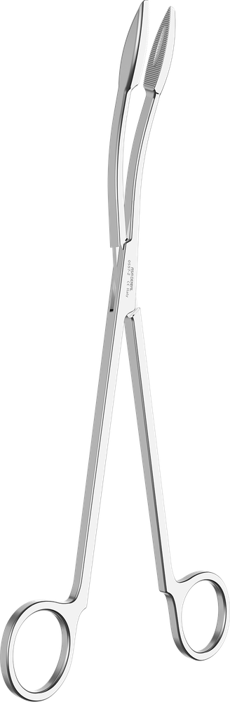 Verbandzangen - gebogen - 25 cm 0557-2
