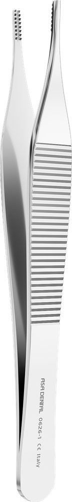 Gewebepinzette - 12 cm - nicht traumatisch 0626-1 – ASA Dental S.p.A. Uninominale, Chirurgische Pinzetten