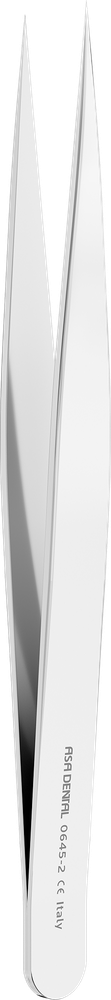 Gewebepinzette - 12 cm - besonders dünne Spitzen 0645-2 – ASA Dental S.p.A. Uninominale, Chirurgische Pinzetten