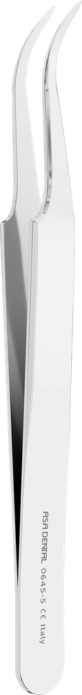Gewebepinzette - 11,5 cm - besonders dünne Spitzen 0645-5 – ASA Dental S.p.A. Uninominale, Chirurgische Pinzetten