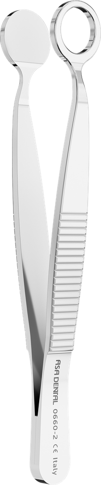 Membran-Haltepinzette - 9 cm - Knochenblock-Haltepinzette 0660-2 – ASA Dental S.p.A. Uninominale, Chirurgische Pinzetten