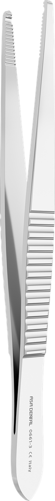 Implantat-Haltepinzette - 14,5 cm 0661-3 – ASA Dental S.p.A. Uninominale, Chirurgische Pinzetten