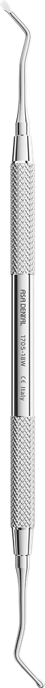 1,5 mm - ovaler Löffel 1705-18W – ASA Dental S.p.A. Uninominale, Sonstige Füllungsinstrumente