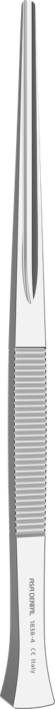 Knochenmeißel für Paradontologie - 17 cm - 4 mm 1838-4