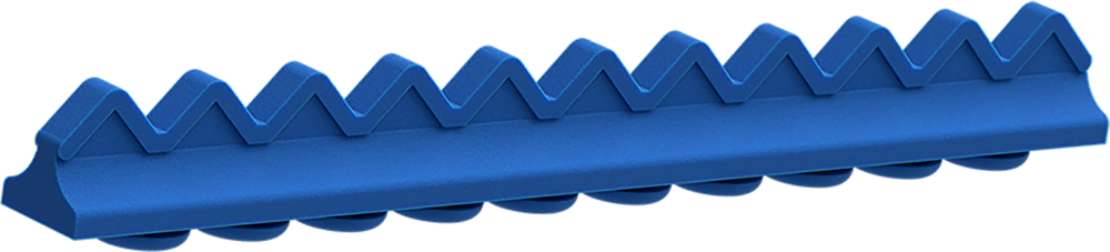 Blau - Silikon-Schiene für 10 Instrumente 2772-G – ASA Dental S.p.A. Uninominale, Trays, Sterilcontainer und Zubehör