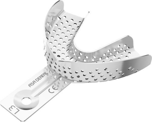 Perforiert aus Aluminium - Retentionsrand - UK - S 2800-L3