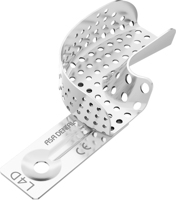 Perforiert aus Aluminium - Retentionsrand - HALBSEITIG - M 2800-L4D