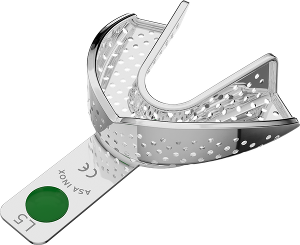 Perforiert, Edelstahl - PERMA-LOCK - Retentionsrand - UK - L 2804-L5