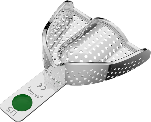 Perforiert, Edelstahl - PERMA-LOCK - Retentionsrand - OK - L 2804-U5