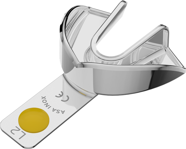 Nicht perforiert, Edelstahl - PERMA-LOCK - Retentionsrand - UK - XS 2807-L2