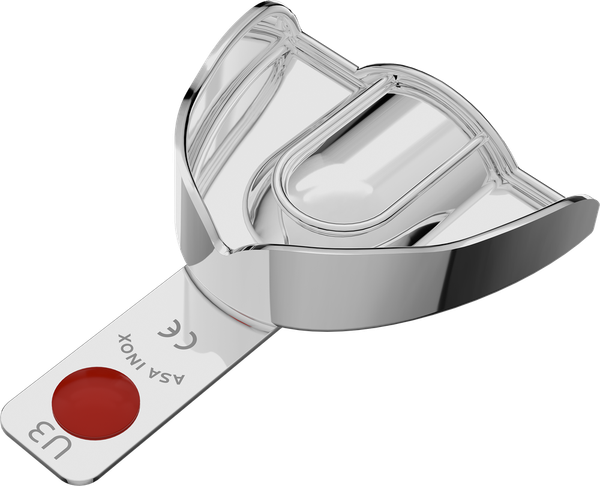 Nicht perforiert, Edelstahl - PERMA-LOCK - Retentionsrand - OK - S 2807-U3