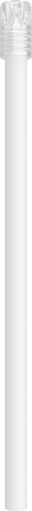 Multicolor - ABNEHMBARE KAPPE - weißes Röhrchen, transparente Kappe - 15 cm 2900E-BT13 – ASA Dental S.p.A. Uninominale, Speichelsauger