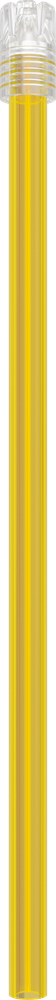 Multicolor - ABNEHMBARE KAPPE - gelbes Röhrchen, transparente Kappe - 15 cm 2900E-GT15 – ASA Dental S.p.A. Uninominale, Speichelsauger