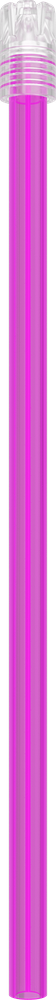 Multicolor - ABNEHMBARE KAPPE - rotes Röhrchen, transparente Kappe - 15 cm 2900E-RT15 – ASA Dental S.p.A. Uninominale, Speichelsauger