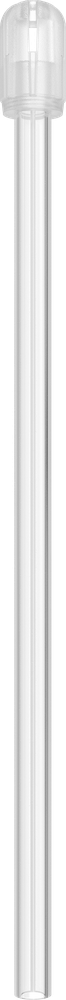 Weiche/ABNEHMBARE SPITZE - transparentes Röhrchen, transparente Spitze - 155 mm 2903E-TT155 – ASA Dental S.p.A. Uninominale, Speichelsauger