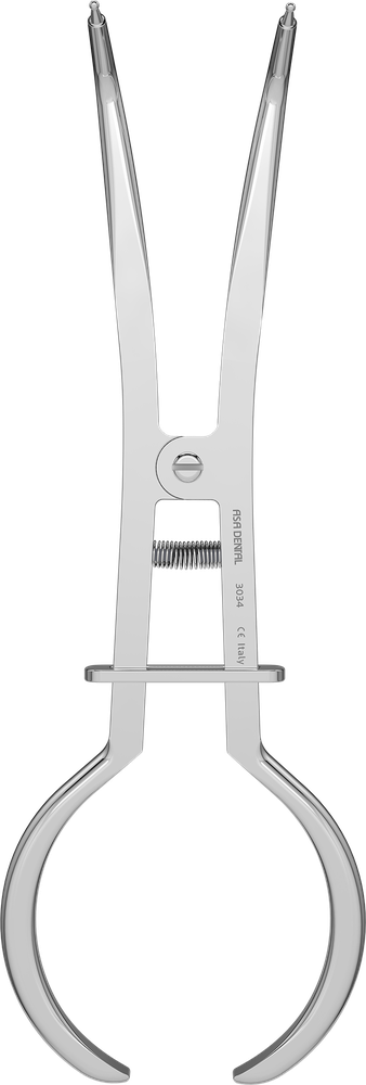 Klammerzange - 17,5 cm 3034 – ASA Dental S.p.A. Uninominale, Sonstige chirurgische Instrumente
