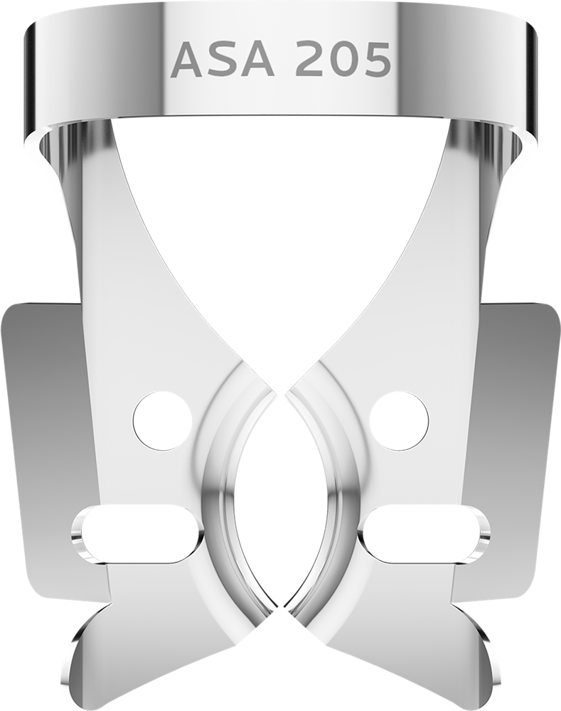 MOLAREN - flügellos 3051-205 – ASA Dental S.p.A. Uninominale, Kofferdamklammern