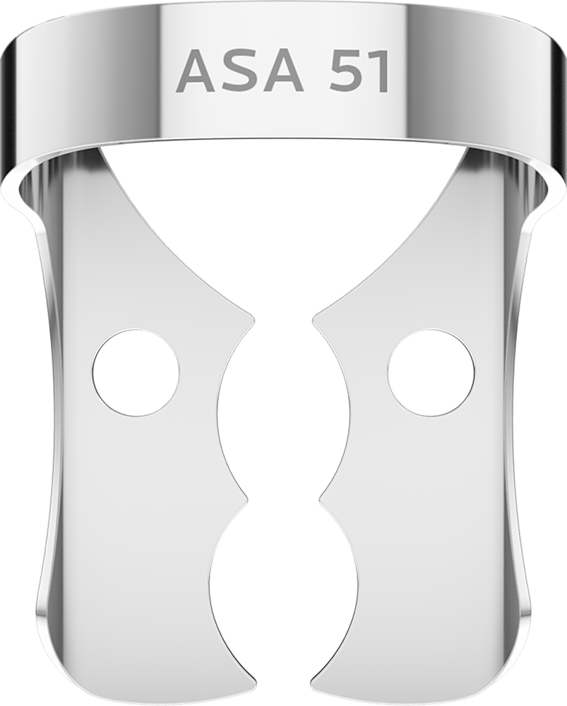 MOLAREN - flügellos 3051-51 – ASA Dental S.p.A. Uninominale, Kofferdamklammern