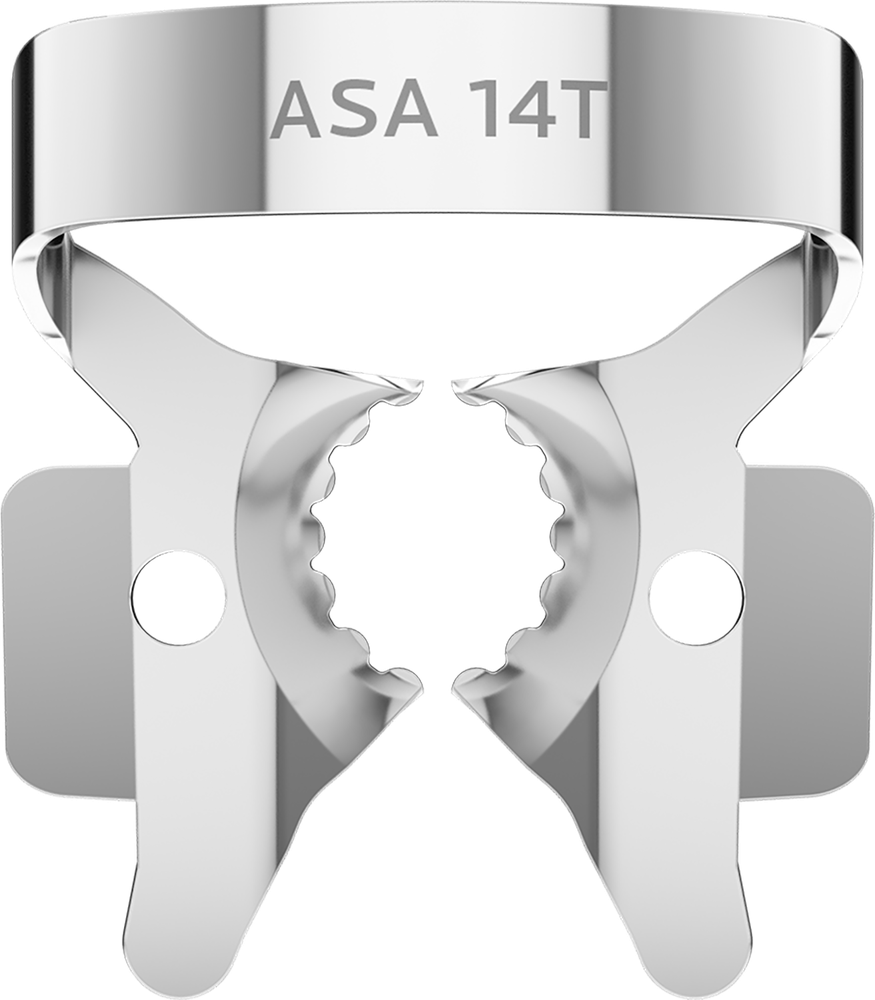 MOLAREN - kantig, mit Flügel 3052-14T – ASA Dental S.p.A. Uninominale, Kofferdamklammern