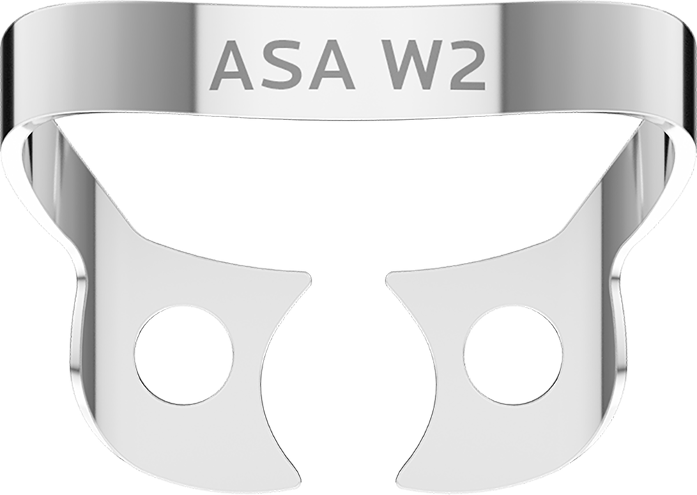 PRÄMOLAREN - flügellos 3052-W2 – ASA Dental S.p.A. Uninominale, Kofferdamklammern