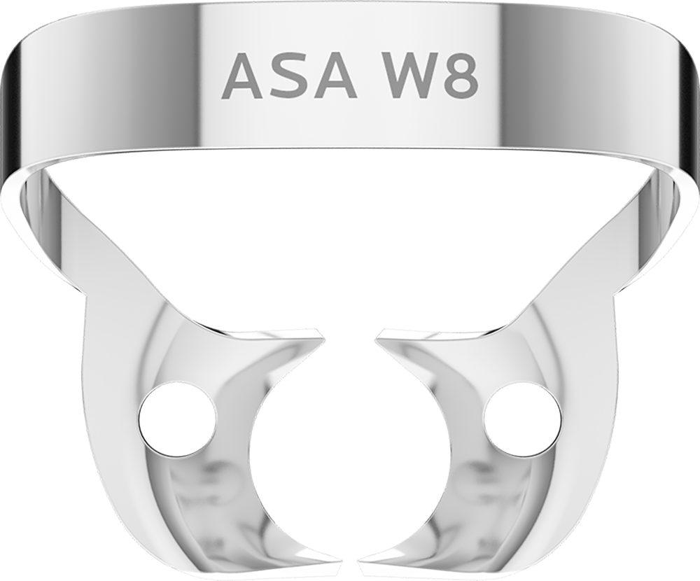 MOLAREN - flügellos 3052-W8 – ASA Dental S.p.A. Uninominale, Kofferdamklammern