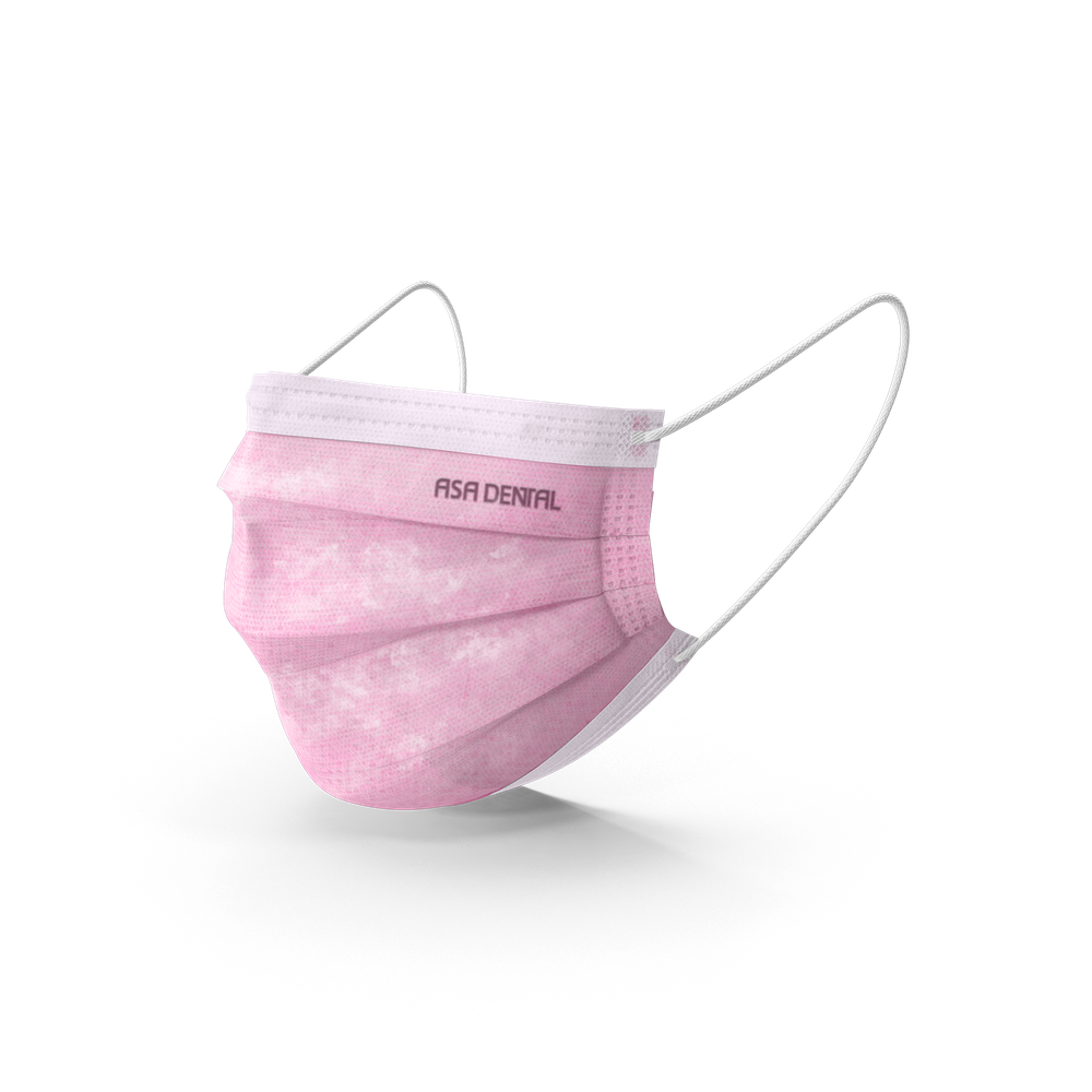 Chirurgische Masken - Rosa - Mundschutzmaske mit Gummiband 3450E-R – ASA Dental S.p.A. Uninominale, Mundschutz