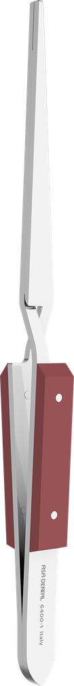 Laborpinzetten - 16,5 cm 6400-1 – ASA Dental S.p.A. Uninominale, Zahntechnikzangen