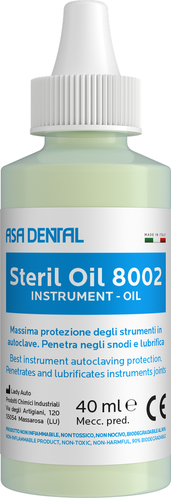 Steril Oil - 40 ml 8002 – ASA Dental S.p.A. Uninominale, Pflegespray
