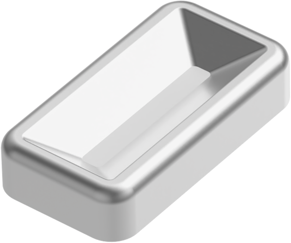 Instrumenten-Tablett - 49x26x10 mm AL2724-1